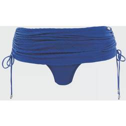 Fantasie Slip de bain jupette ajustable - Bleu