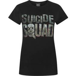 Suicide Squad Logo T-skjorte - Svart