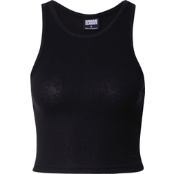 Urban Classics Classic Rib Top - Schwarz