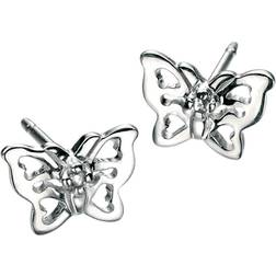 D For Diamond Butterfly Earrings E3910