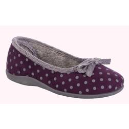 Sleepers Womens/Ladies Louise Slippers (Purple) Also in: 9, 10, 6, 7, 11