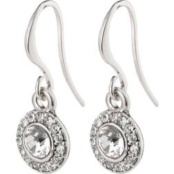 Pilgrim Earrings Clementine Plated Crystal