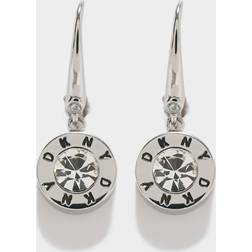 DKNY Crystal Logo Drop Earrings, Created for Macy's