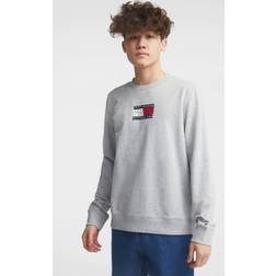 Tommy Hilfiger Tape Graphic Sweatshirt P01 - Light Grey Unisex