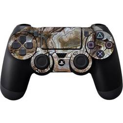 MightySkins PS4 Vinyl Controller Skin - Brown Marble