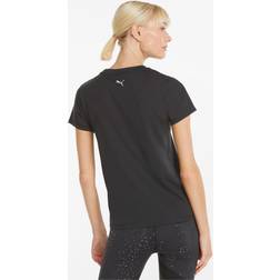 Puma Maglia a Maniche Corte Donna Stardust Crystalline Nero