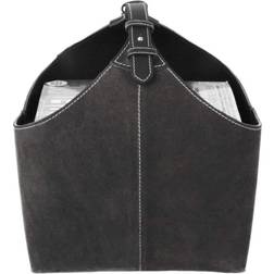 Ørskov Suede Ruskind Grey/Black Magasinholder