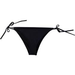 Calvin Klein Cheeky String Side Tie Bikini - Black