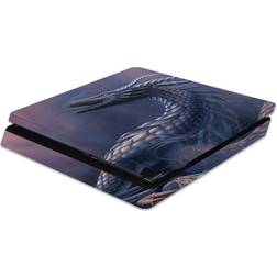 MightySkins PS4 Slim Console Skin - Dragon Fantasy