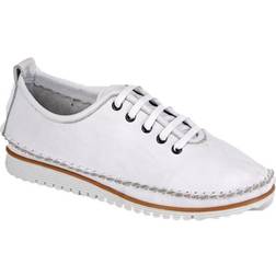 Mod Comfys Mod Comfys Womens/Ladies Flexi Softie Leather Trainers (6 UK) (Black)
