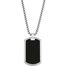 s.Oliver Necklace - Silver/Black