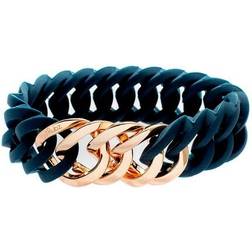 Armbånd TheRubz 100187 Silikone Rustfrit stål Stål/Silikone