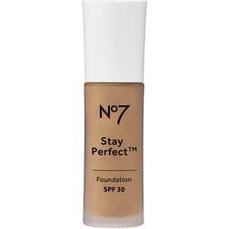 No7 Stay Perfect Foundation 24 Deeply Honey