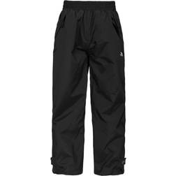 Trespass Childrens/Kids Echo Waterproof Trousers (9/10 Years) (Black)