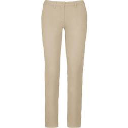 Kariban Kariban Womens/Ladies Chino Trousers (16 UK) (Beige)
