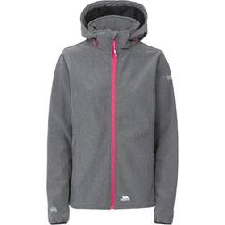 Trespass Womens/Ladies Ramona Waterproof Softshell Jacket (Raspberry)