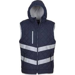 Yoko Kensington Hi-Vis Kapuzenweste - Dunkelblau