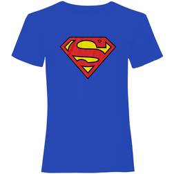 DC Comics Superman T-shirt med logotyp för kvinnor och damer