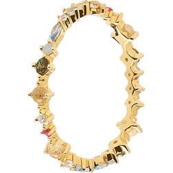 Pdpaola Papillon Ring 18 kt - Gold/Multicoloured