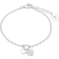 s.Oliver Armband 925 Sterling Silver Flickor Barn - Hjärta