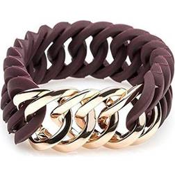 The Rubz "Armband TheRubz 100467 Silikon Rostfritt stål Gyllene Stål/Silikon"