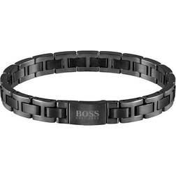 HUGO BOSS Essentials Link Bracelet - Black