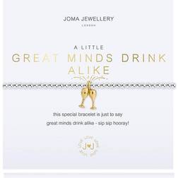 Joma A little Great Minds Drink Alike Bracelet 4679