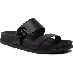 Tommy Hilfiger TH Monogram Leather Sandals EU38