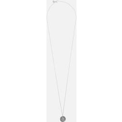 Collier Pendant Pièce Tom Wood Argent Argenté