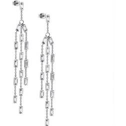 Efva Attling A Clear Dream Splash Earrings - Silver/Transparent
