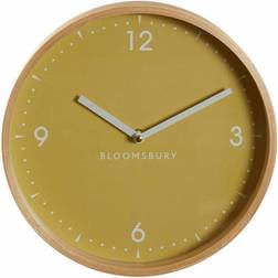 Premier Housewares Vitus Small Yellow Wall Wall Clock