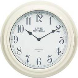 KitchenCraft Living Nostalgia Antique Cream Indoor Wall Wall Clock