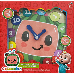 CoComelon Cocomelon Wooden Learning Clock Puzzle
