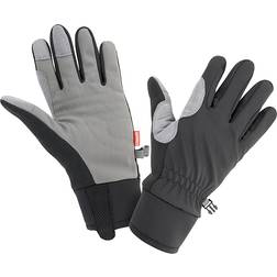 Spiro Unisex Rutschfeste Lange Sporthandschuhe - Schwarz/Grau