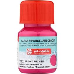 Creativ Company Art Creation Glas & Porcelænsfarve Uigennemsigtig 30 ml Bright Fuchsia (3502)
