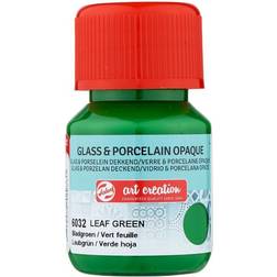 Schjerning Art Creation Glas & Porcelænsfarve Uigennemsigtig 30 ml Leaf Green (6032)