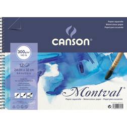 Canson Montval spir. 24x32cm GF 300g