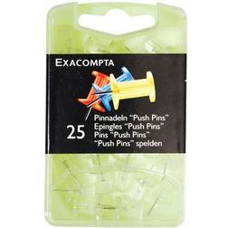 Exacompta Pinwandnadel Push Pins 25 Stück