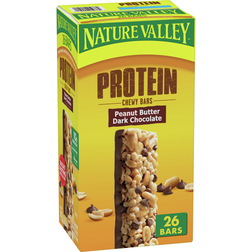 Nature Valley Chewy Protein Granola Bars, Pack of 26, 220-00451