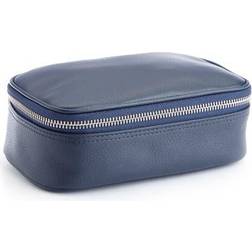 Zippered Travel Tech Organizer Case NAVY BLUE