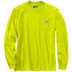 Carhartt Men's Loose Fit Heavyweight Long-Sleeve Pocket T-shirt
