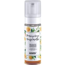 Anwen Orange & Bergamot hair mousse shampoo