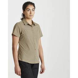 Craghoppers T-shirt Escursionismo Donna Expert Kiwi - Grigio Carbone