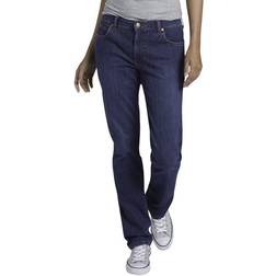 Dickies Women's Perfect Shape Straight-Leg Jeans, Regular, Overfl Regular