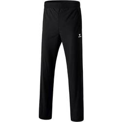 Erima Kid's Full-Length Zip Pants, Black,Size 152