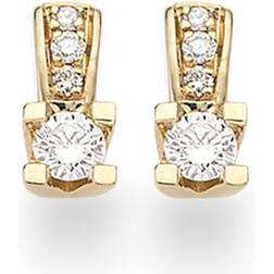 Scrouples Kleopatra Queen kt. Ørestikker m/2x0.115ct Brillanter 1535,23
