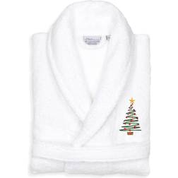 Linum Home Textiles Christmas Tree Small/medium Bathrobe In Small/medium