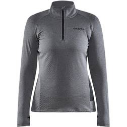 Craft Core Trim Thermal Midlayer - Dark Grey Melange