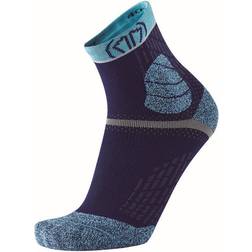 Sidas Chaussettes Trail Protect Mixte - Bleu/Orange