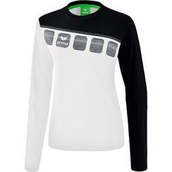 Erima 5-C Longsleeve Damen - Weiß